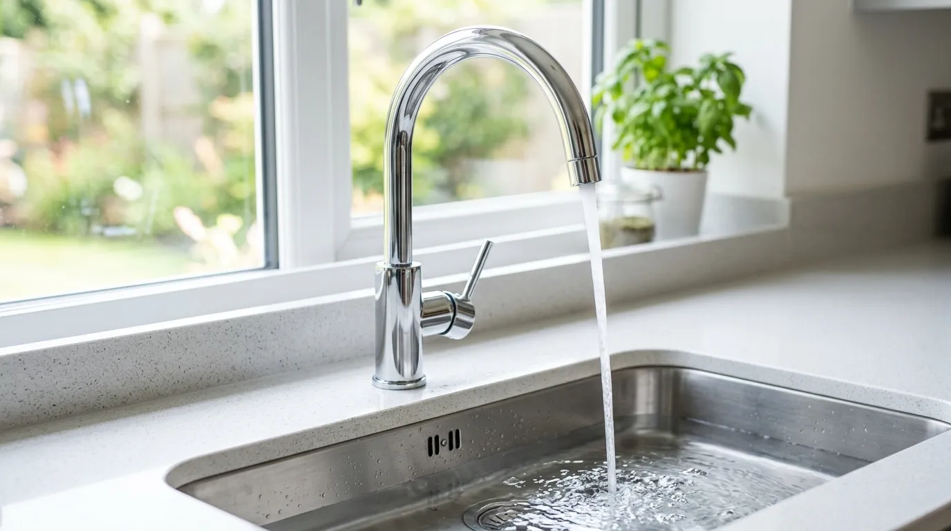 Local Plumbing Master Pros same day plumber fixing a faucet in Redmond, OR